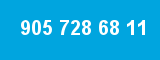 905 728 68 11
